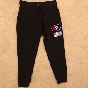 Black Champion sweatpants!